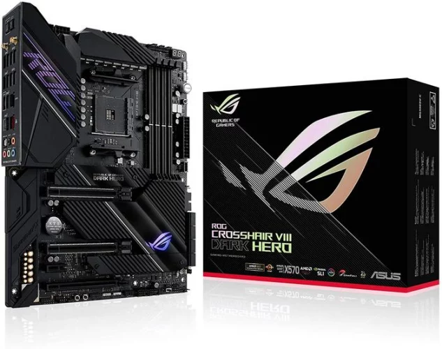 ASUS ROG CROSSHAIR VIII Dark Hero Motherboards Compatible with Ryzen 5 5600X