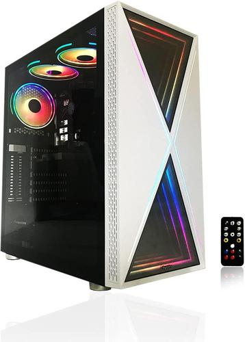 Alarco White Computer Intel i5 Good Prebuilt Gaming PC