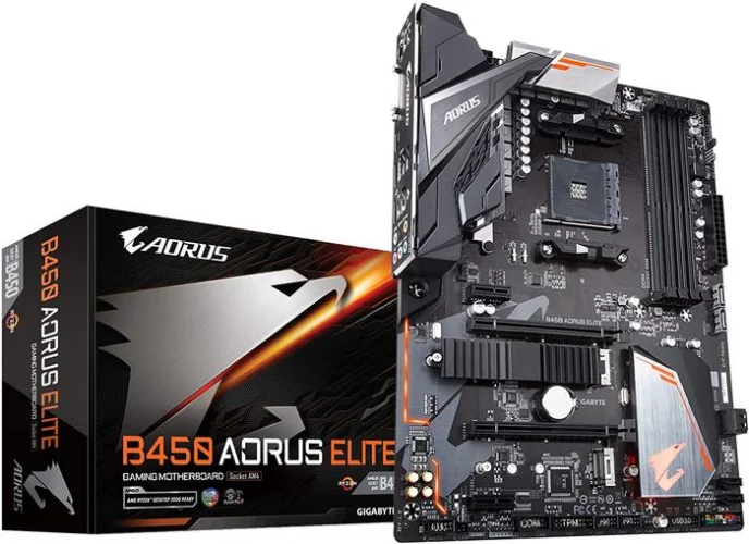GIGABYTE B450 AORUS ELITE Best B450 Motherboards for Ryzen 5 3600