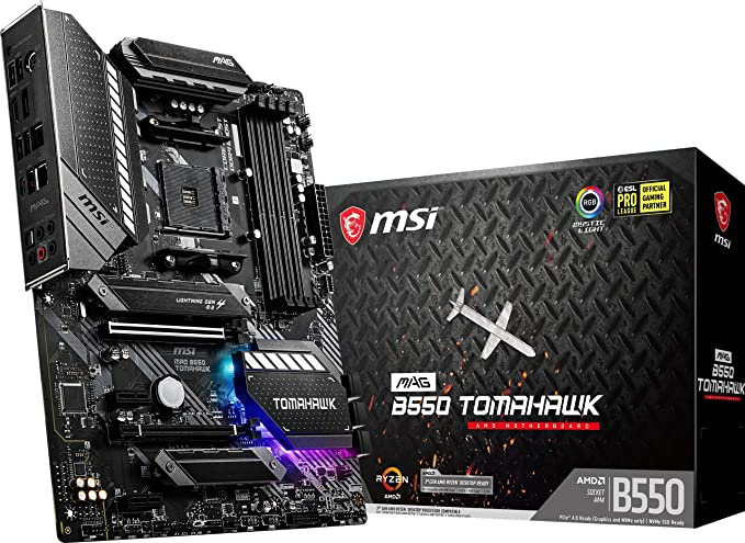 MSI MAG B550 TOMAHAWK Best Motherboard for Ryzen 5 5600X
