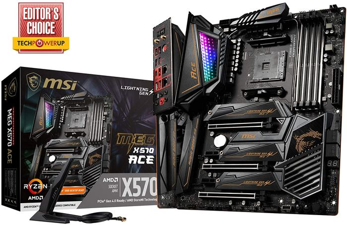 MSI MEG X570 ACE Motherboard for AMD Ryzen 5 3600