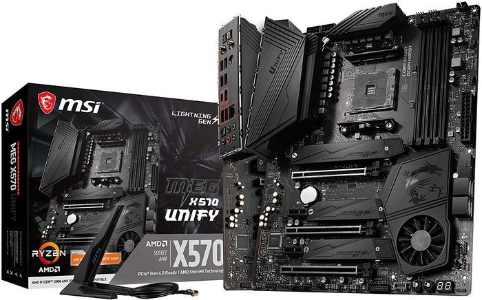 MSI Meg X570 Unify Best MSI Motherboard for Ryzen 7 5800X