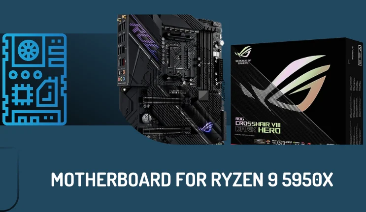 Motherboard For AMD Ryzen 9 5950x