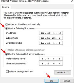 Validity of IP Address