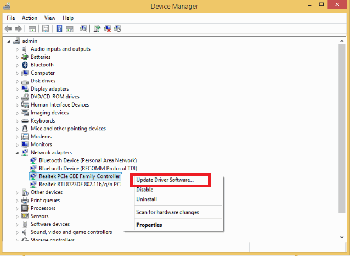Update the Network Drivers