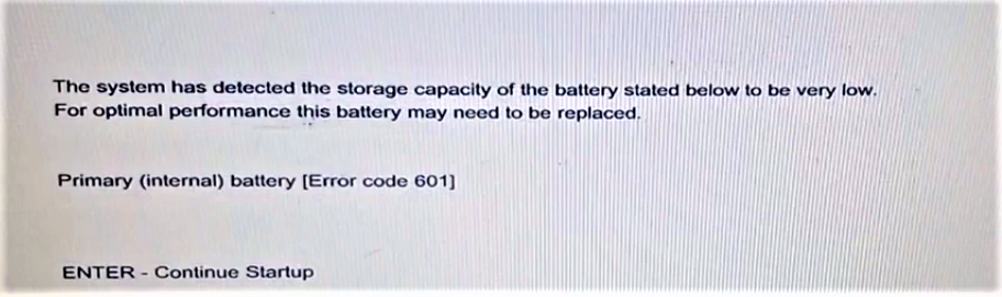 Battery Problem with Laptop