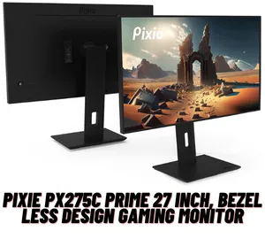 Pixie PX275C Prime 27 Inch, Bezel Less Design Gaming Monitor