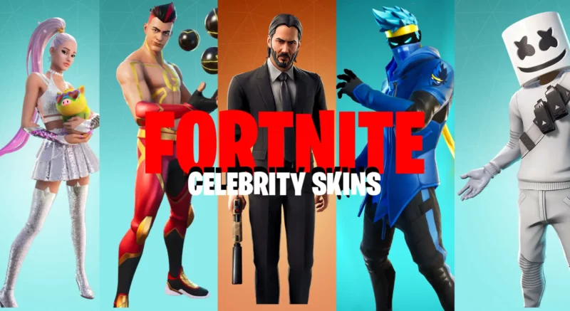Some Popular Skins in Each Season in Fortnite