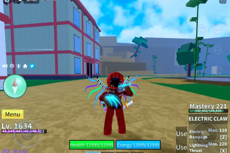 Electric Claw in Blox Fruits Fighting Style